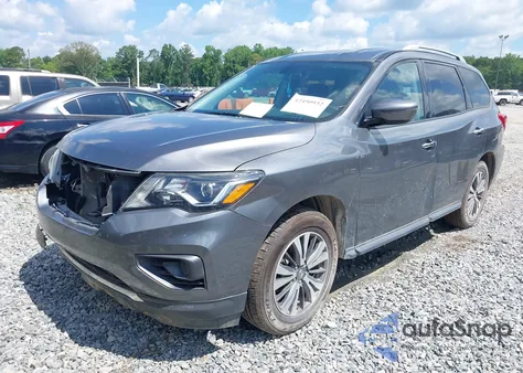2017 Nissan Pathfinder S from USA, damaged, VIN 5N1DR2MM6HC620373